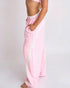 Barrel Sweats - BABY PINK/WHITE