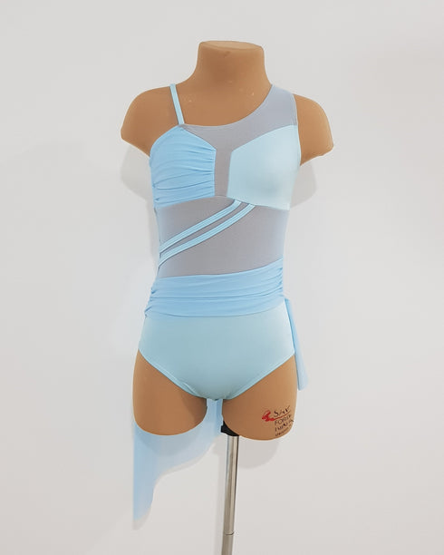 Harper Leotard - Skye Blue