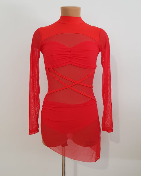 Sabrina Leotard - Red
