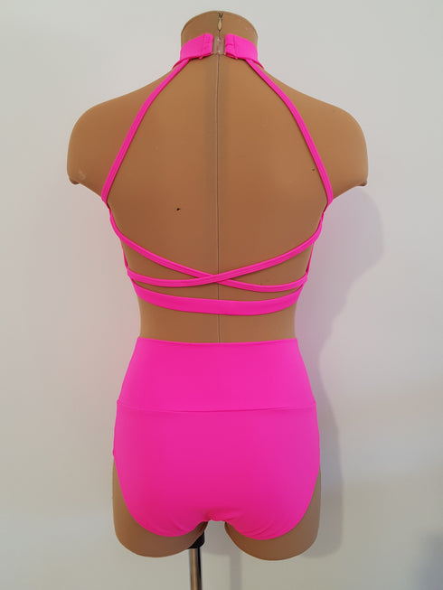 AVA 2 piece Base - Neon Pink
