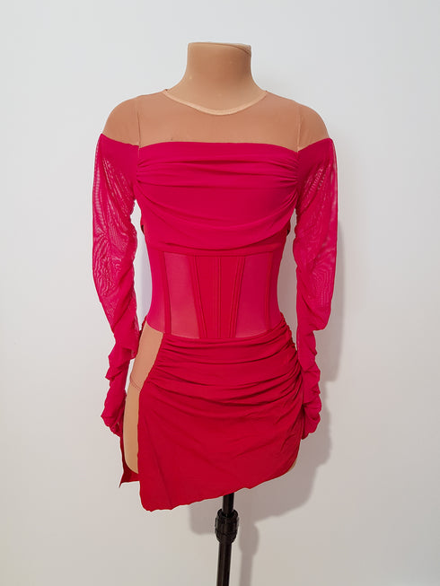 Natalie Leotard - Scarlett Red