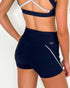 Pipeline Ribbed Short - NAVY/SKYE