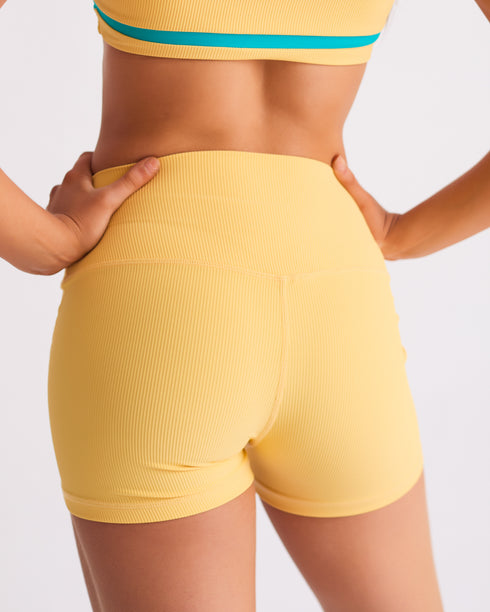 Everyday Ribbed Short - BUTTER