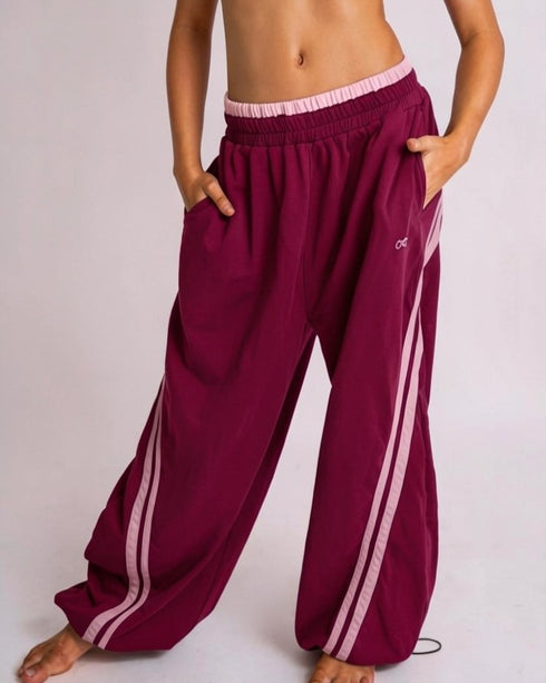 Barrel Sweats - PLUM/MAUVE