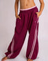 Barrel Sweats - PLUM/MAUVE