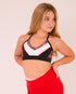 Sophia Crop - RED/BLACK/WHITE