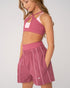 NATION JOGGER SHORTS - DUSTY ROSE/PINK