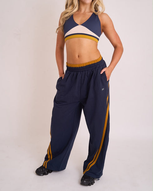 Barrel Sweats - NAVY/MUSTARD