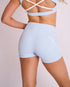 Pipeline Ribbed Short - BALLET BLUE/OFF-WHITE