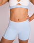 Pipeline Ribbed Short - BALLET BLUE/OFF-WHITE