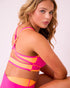 Duality Crop - HOT PINK/ORANGE
