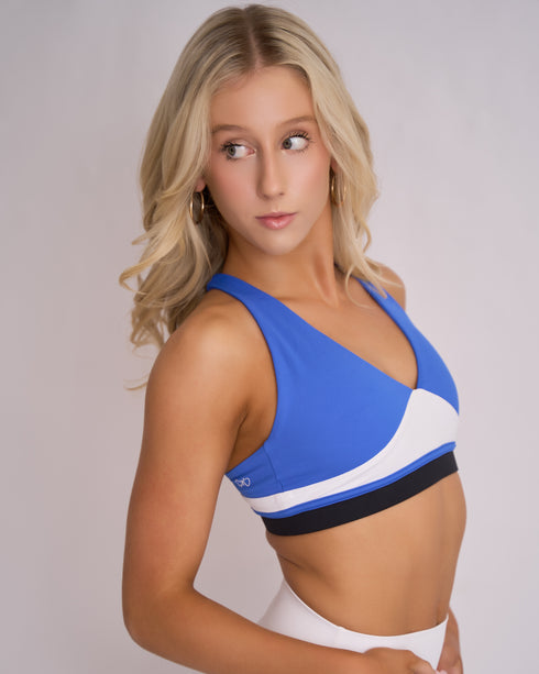 Adapt Crop - ROYAL/BLACK/WHITE