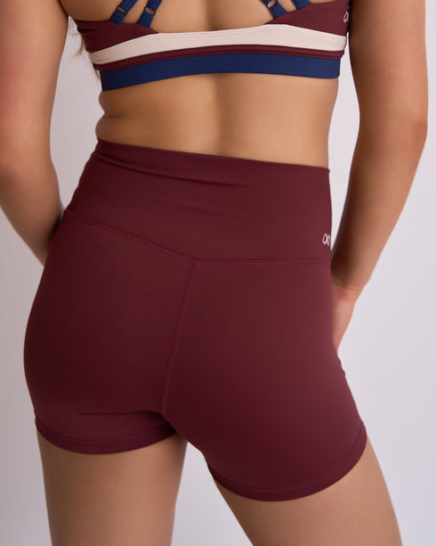 Everyday LuxeForm Short - BURGUNDY