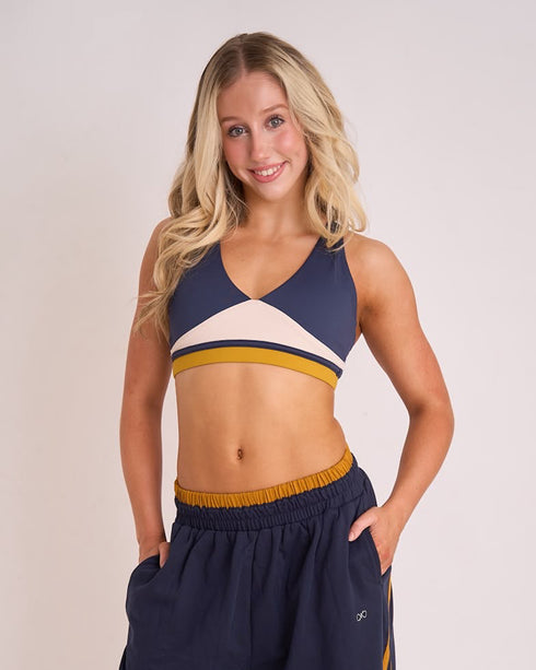 Adapt Crop - NAVY/SAND/MUSTARD