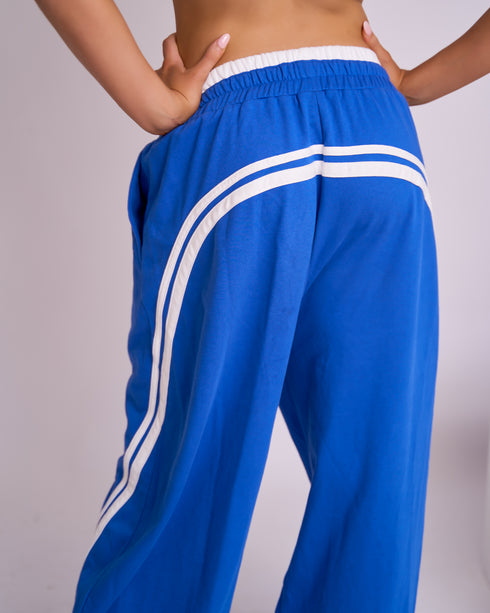 Barrel Sweats - ROYAL BLUE/WHITE