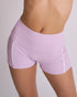Pipeline Ribbed Short - LILAC/OFF-WHITE