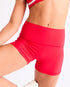 Everyday Ribbed Short - RED