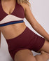 Everyday LuxeForm Short - BURGUNDY