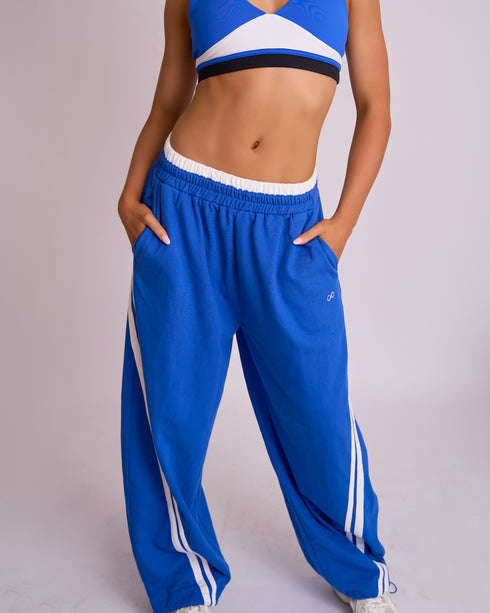 Barrel Sweats - ROYAL BLUE/WHITE