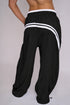Barrel Sweats - BLACK/WHITE