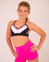 Sophia Crop -PINK/BLACK/WHITE