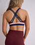 Adapt Crop - BURGUNDY/SAND/NAVY