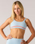 Madilyn Crop - BALLET BLUE/PEACH