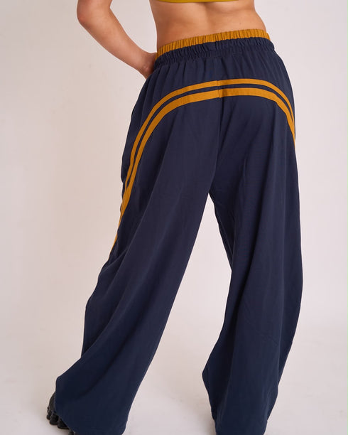 Barrel Sweats - NAVY/MUSTARD
