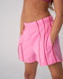 NATION JOGGER SHORTS - PINK/RED