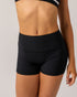Everyday Ribbed Short - BLACK