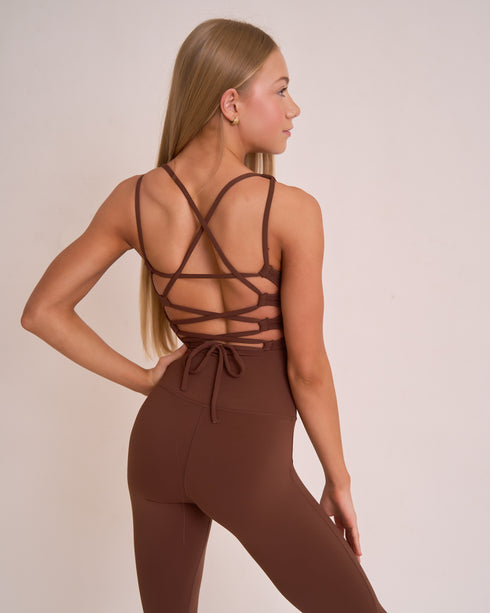 EVIE 2.0 BODYSUIT - Chocolate