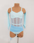 Lucy Skirted Leotard - Baby Blue