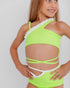 SUMMER CROP - Neon Green/White
