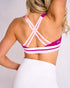 Adapt Crop - MAGENTA/WHITE/BALLET
