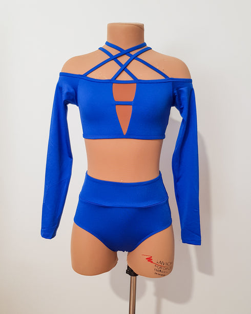 Jackie 2 piece - Royal Blue