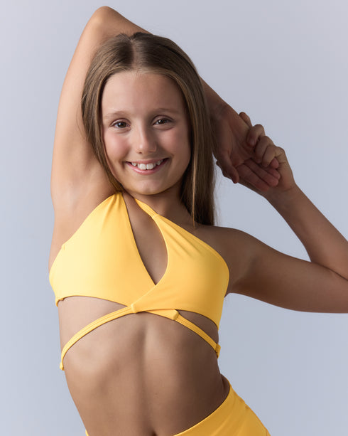 Tilt LuxeForm Crop - MANGO