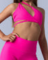Tilt LuxeForm Crop - HOT PINK
