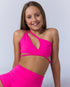 Tilt LuxeForm Crop - HOT PINK